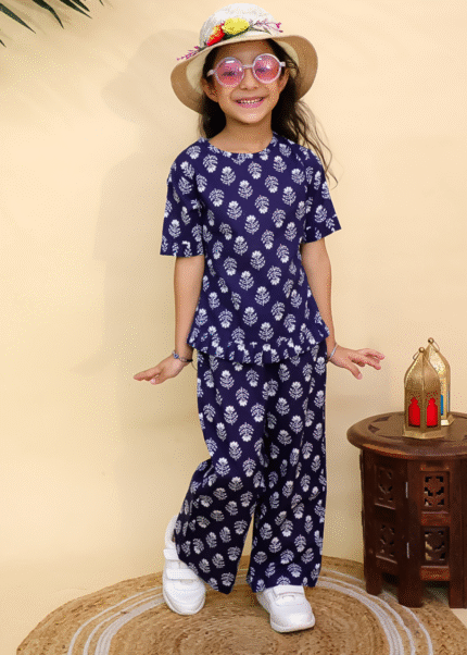Indigo Printed Co-ord Set