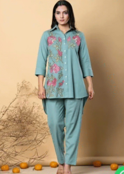 Varnaah Floral Embroidered Co-ord Set
